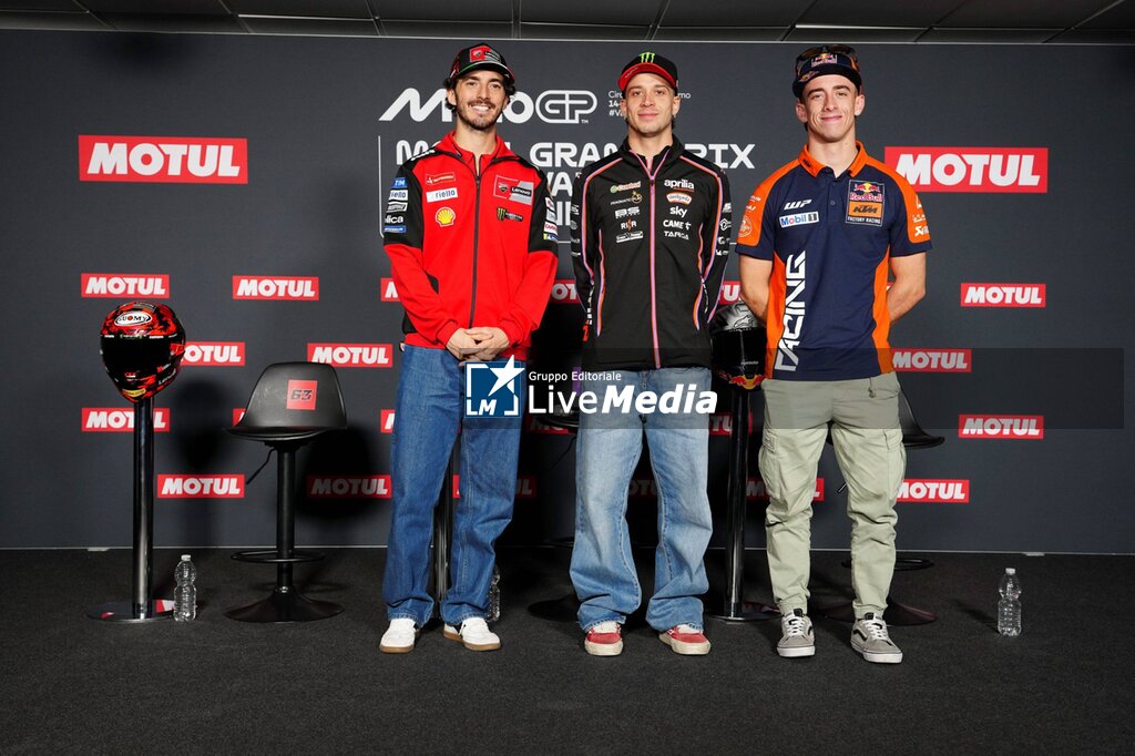 Grand Prix of Valencia - Press Conference - MOTOGP - MOTORS