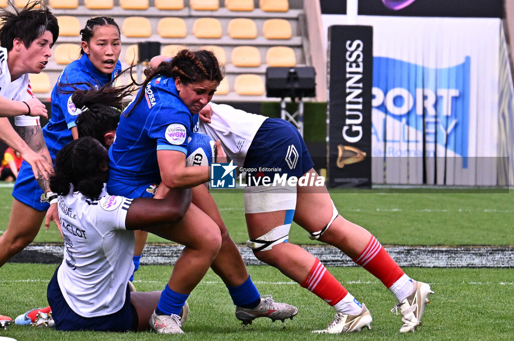 2025 Women's Six Nations - Italy vs France - SIX NATIONS - RUGBY