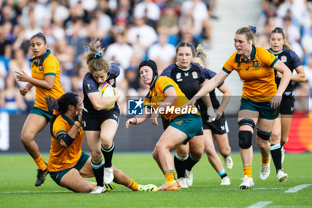 RUGBY - WOMEN'S WORLD CUP 2025 - ENGLAND v AUSTRALIA - WORLD CUP - RUGBY