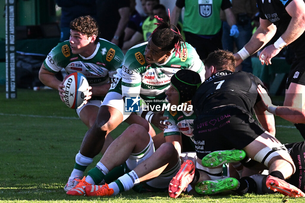 Benetton Rugby vs Glasgow Warriors - UNITED RUGBY CHAMPIONSHIP - RUGBY