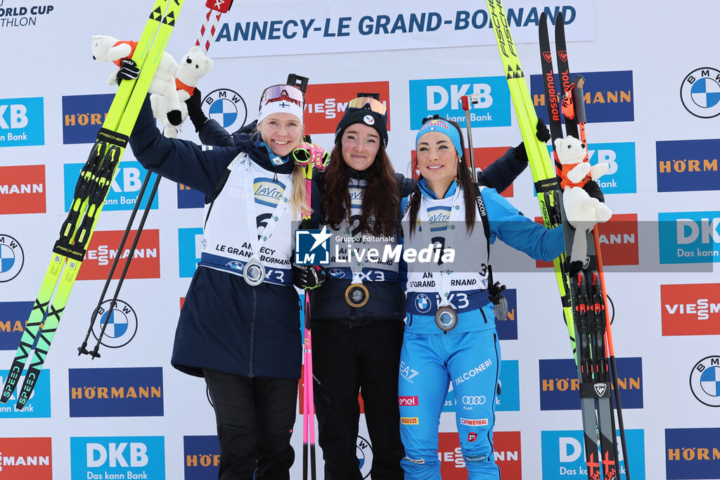 BIATHLON - WORLD CUP - LE GRAND BORNAND - WOMEN 10 KM PURSUIT - BIATHLON - WINTER SPORTS