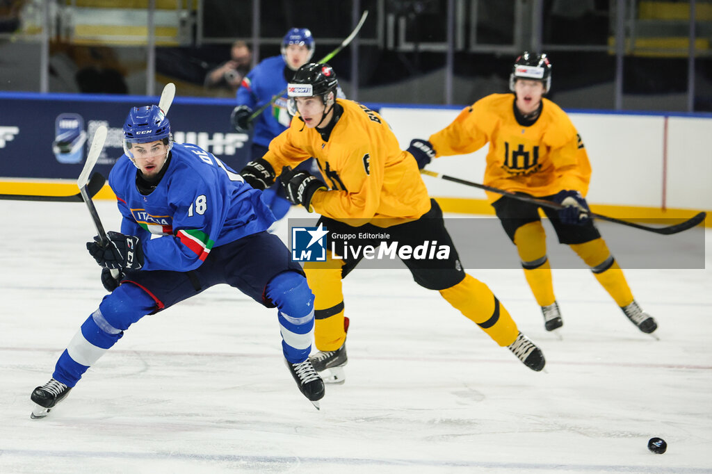 2026 IIHF Ice Hockey U20 World Championship  - Italy vs Lithuania - ICE HOCKEY - WINTER SPORTS