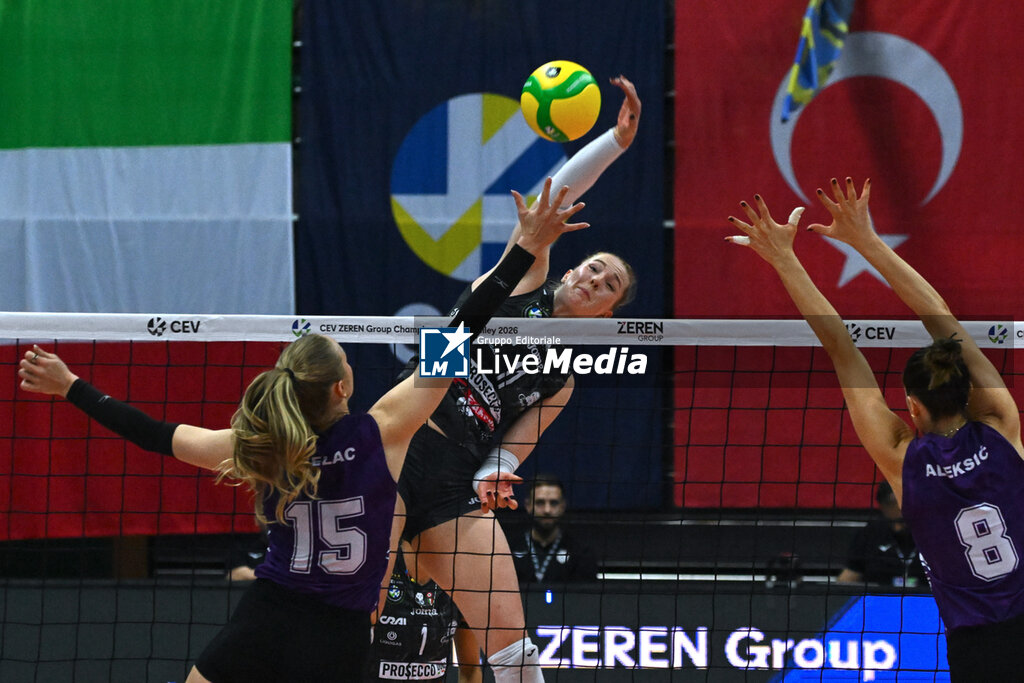 A. Carraro Prosecco DOC Conegliano vs Ankara Zeren Spor Kulubu - CHAMPIONS LEAGUE WOMEN - VOLLEYBALL
