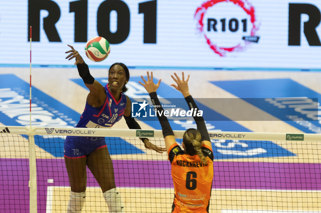 Numia Vero Volley Milano vs Cbf Balducci Hr Macerata - SERIE A1 WOMEN - VOLLEYBALL