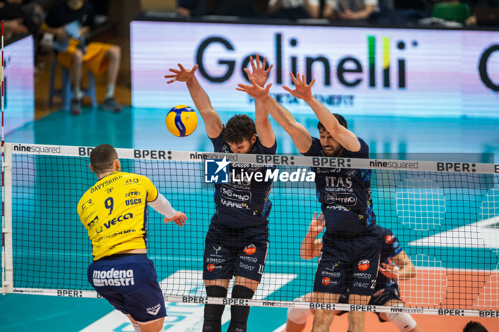 Valsa Group Modena vs Itas Trentino - SUPERLEAGUE SERIE A - VOLLEYBALL