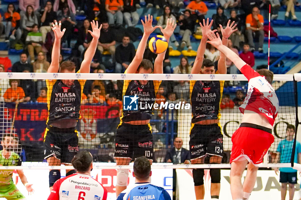 Yuasa Battery Grottazzolina vs Gas Sales Bluenergy Piacenza - SUPERLEAGUE SERIE A - VOLLEYBALL