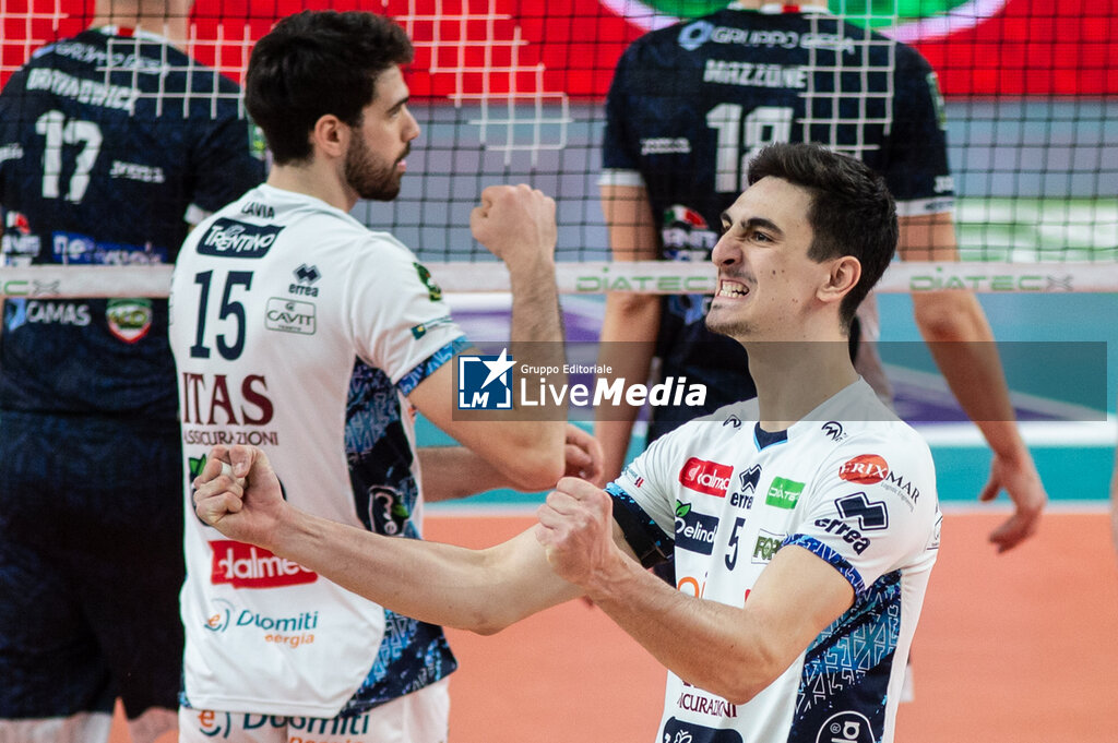 Itas Trentino vs Cisterna Volley - SUPERLEAGUE SERIE A - VOLLEYBALL