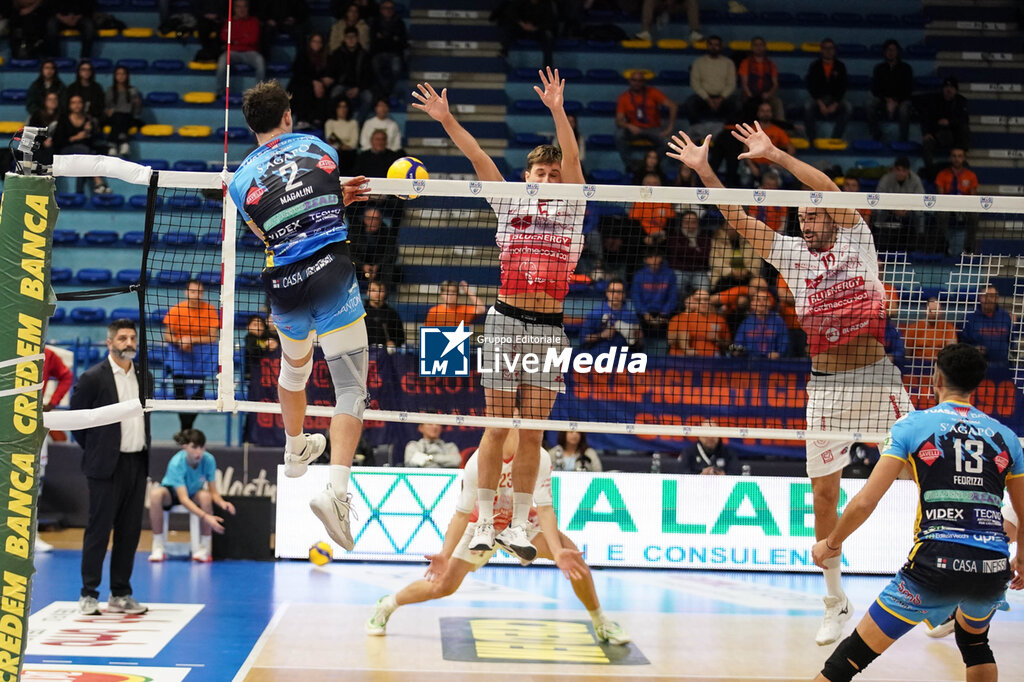 Yuasa Battery Grottazzolina vs Gas Sales Bluenergy Piacenza - SUPERLEAGUE SERIE A - VOLLEYBALL