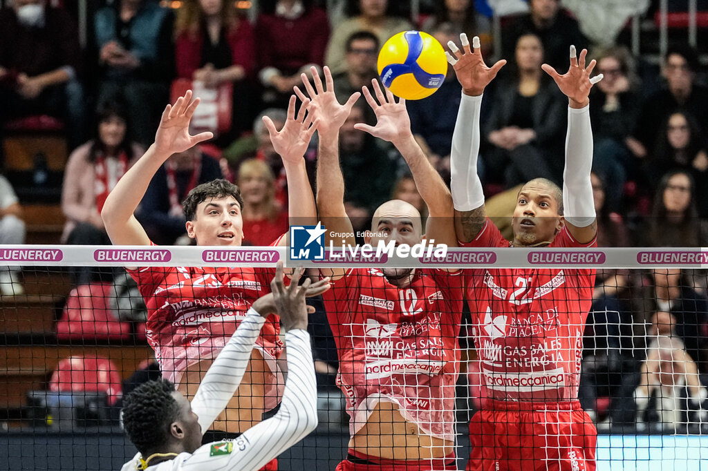 Gas Sales Bluenergy Piacenza vs Rana Verona - SUPERLEAGUE SERIE A - VOLLEYBALL