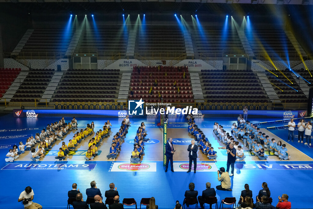 Official presentation of Rana Verona roster for 2025/26 season  - SUPERLEAGUE SERIE A - VOLLEYBALL