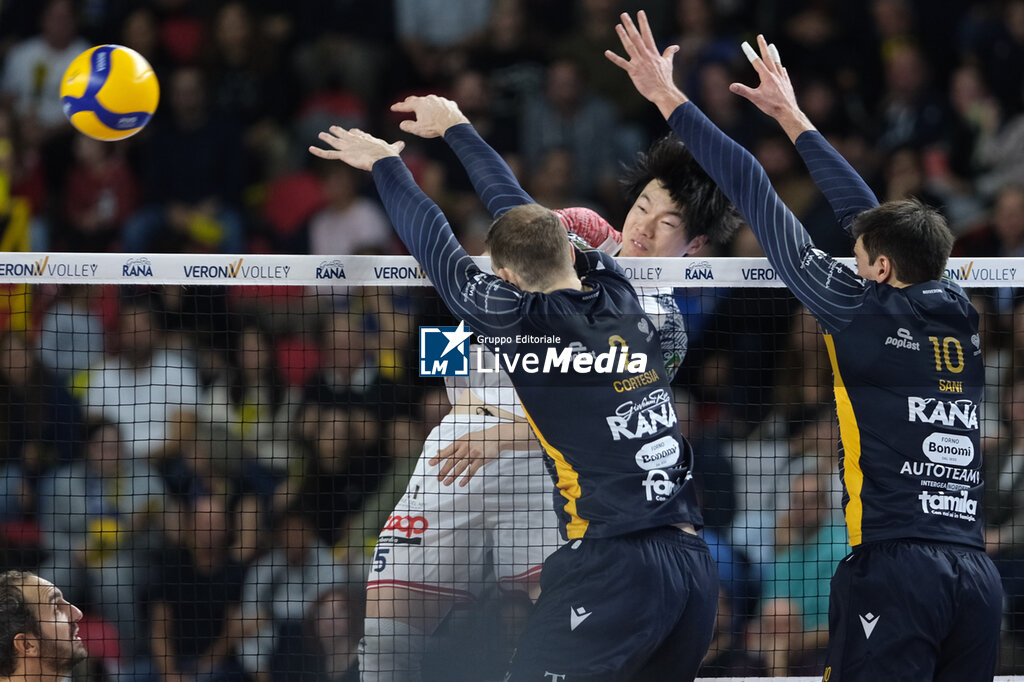 Rana Verona vs Allianz Milano - SUPERLEAGUE SERIE A - VOLLEYBALL