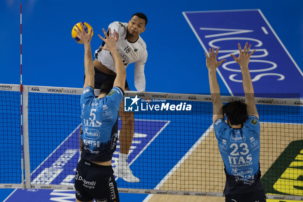 Rana Verona vs ITAS Trentino - SUPERLEAGUE SERIE A - VOLLEYBALL