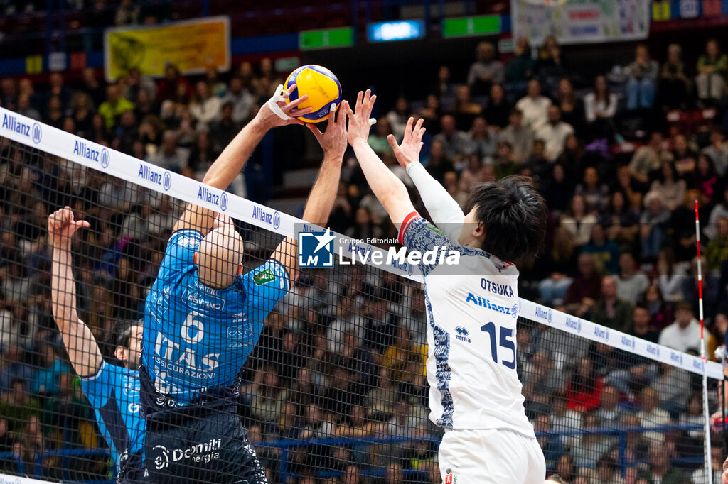 Allianz Milano vs Itas Trentino - SUPERLEAGUE SERIE A - VOLLEYBALL