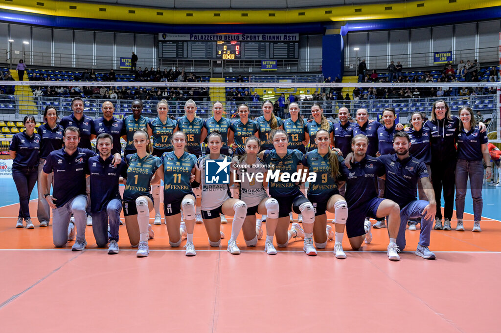 Reale Mutua Fenera Chieri'76 vs Vasas Obuda Budapest - CEV CUP WOMEN - VOLLEYBALL