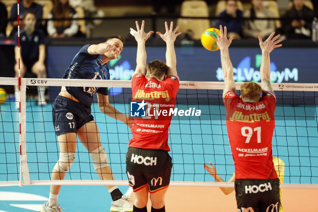 VOLLEYBALL - CHAMPIONS LEAGUE - SAINT NAZAIRE v CESKE BUDEJOVICE - CHAMPIONS LEAGUE MEN - VOLLEYBALL