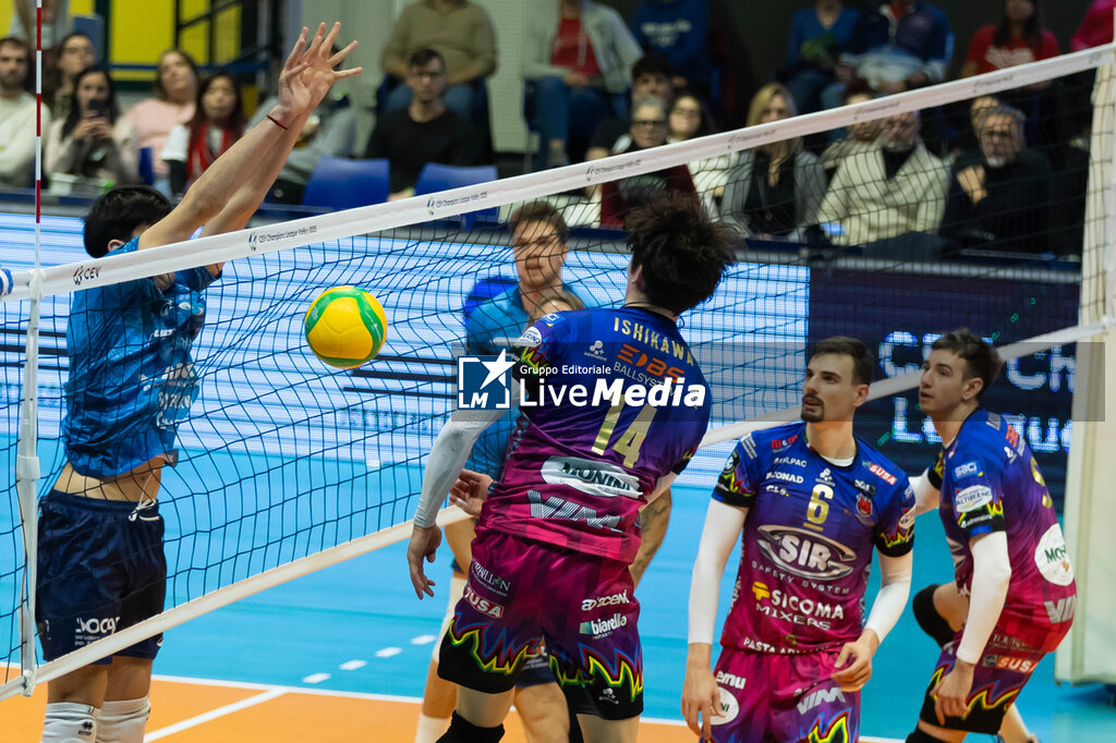 Mint Vero Volley Monza  ITA  vs Sir Sicoma Monini Perugia - CHAMPIONS LEAGUE MEN - VOLLEYBALL