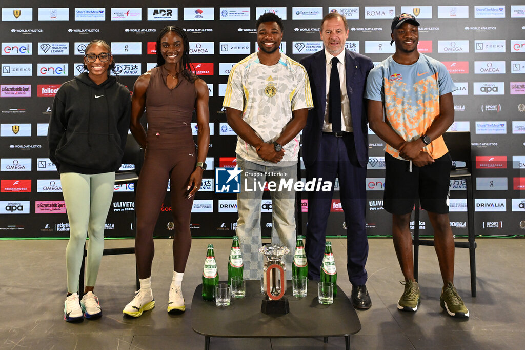 Golden Gala Pietro Mennea - Press Conference - INTERNATIONALS - ATHLETICS