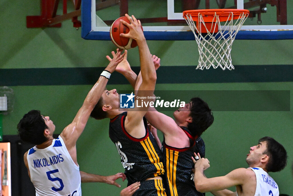 Memorial V.De Silvestro–Trofeo B.Meneghin - Germany vs Greece - FRIENDLY MATCH - BASKETBALL