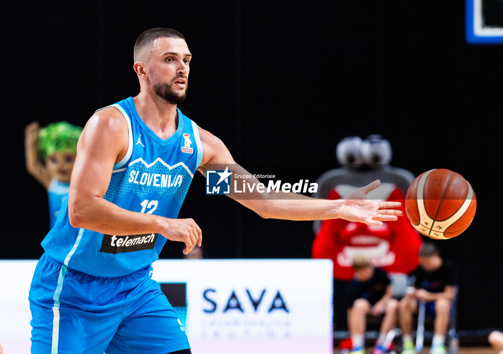 International friendly basketball match - Slovenia vs Latvia - FRIENDLY MATCH - BASKETBALL