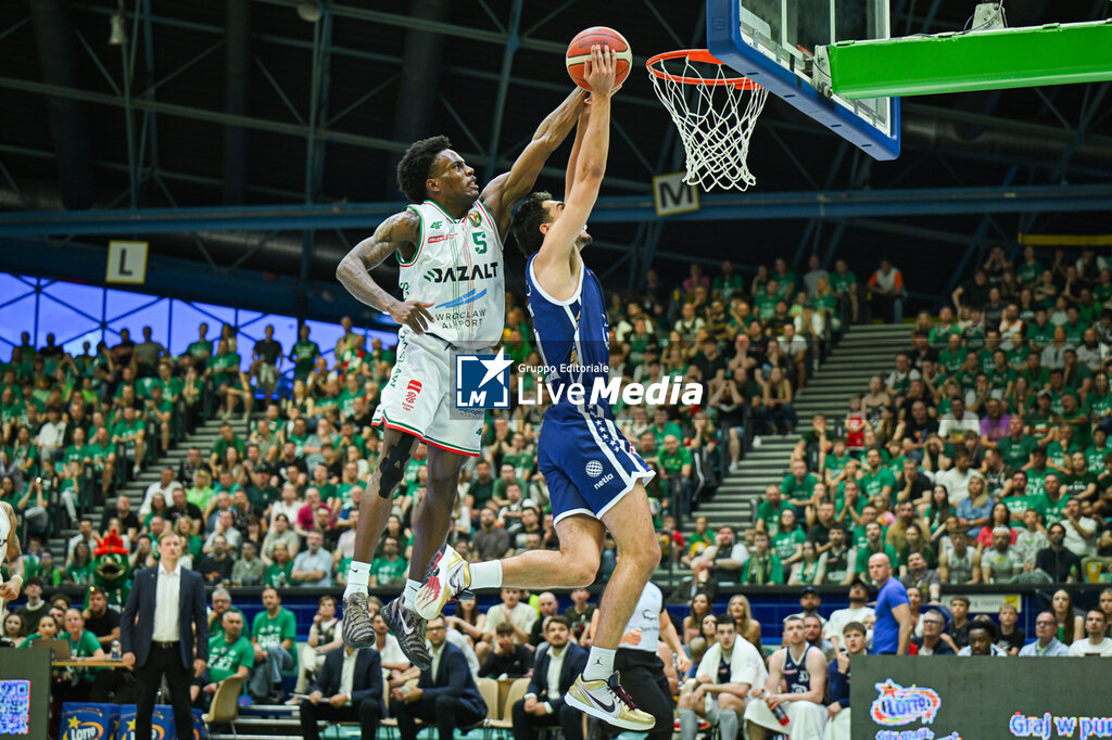 Slask Wroclaw vs Arka Gdynia - POLISH ORLEN BASKET LIGA - BASKETBALL