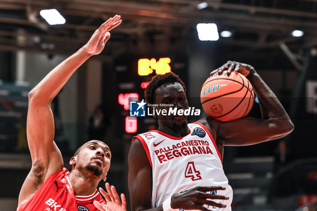 Pallacanestro Reggiana vs BK KVIS Pardubice - CHAMPIONS LEAGUE - BASKETBALL