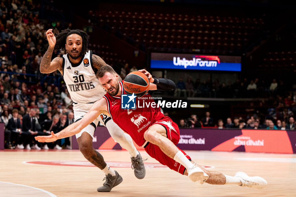 EA7 Emporio Armani Milano vs Virtus Bologna - EUROLEAGUE - BASKETBALL