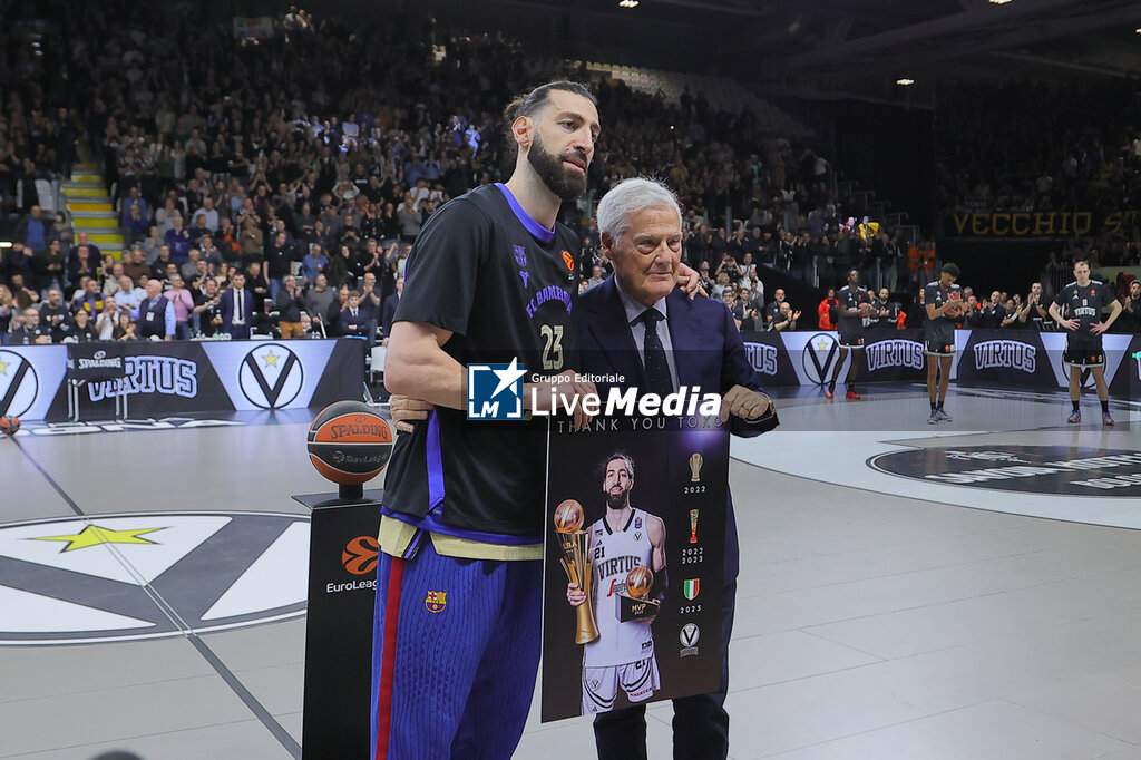 Virtus Bologna vs FC Barcellona - EUROLEAGUE - BASKETBALL