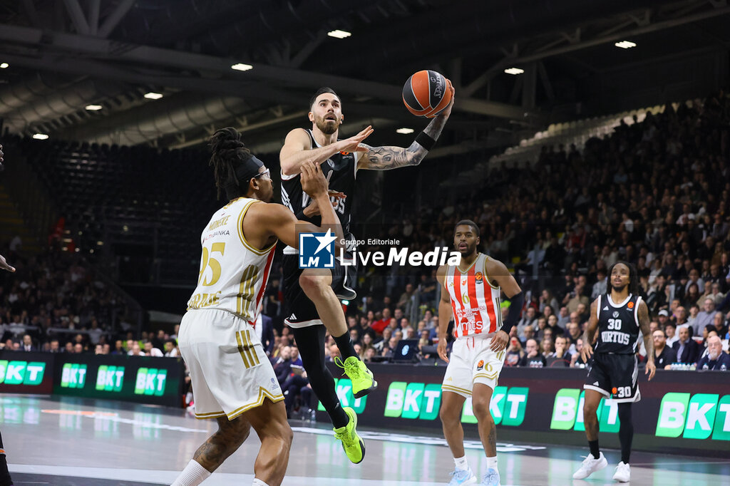 Virtus Bologna vs Crvena Zvezda Meridianbet Belgrade - EUROLEAGUE - BASKETBALL