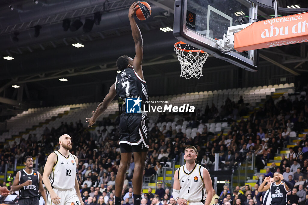 Virtus Bologna vs LDLC Asvel Villeurbanne - EUROLEAGUE - BASKETBALL