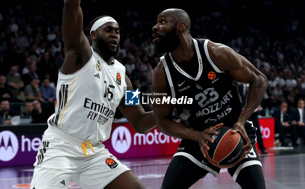 Partizan Belgrade vs Real Madrid - EUROLEAGUE - BASKETBALL