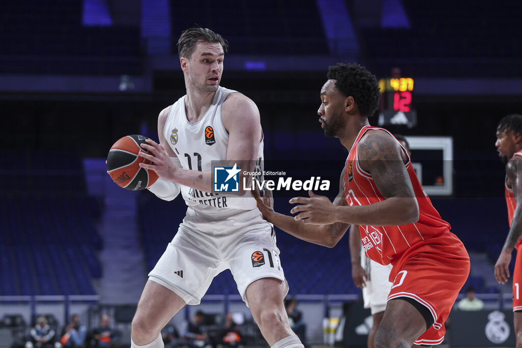 REAL MADRID vs HAPOEL TEL AVIV - EUROLEAGUE - BASKETBALL