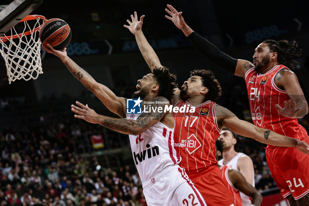 Hapoel IBI Tel Aviv vs Olympicos Piraeus - EUROLEAGUE - BASKETBALL