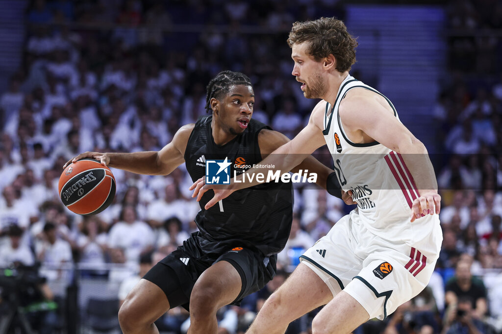 BASKETBALL - EUROLEAGUE - REAL MADRID v ASVEL - EUROLEAGUE - BASKETBALL
