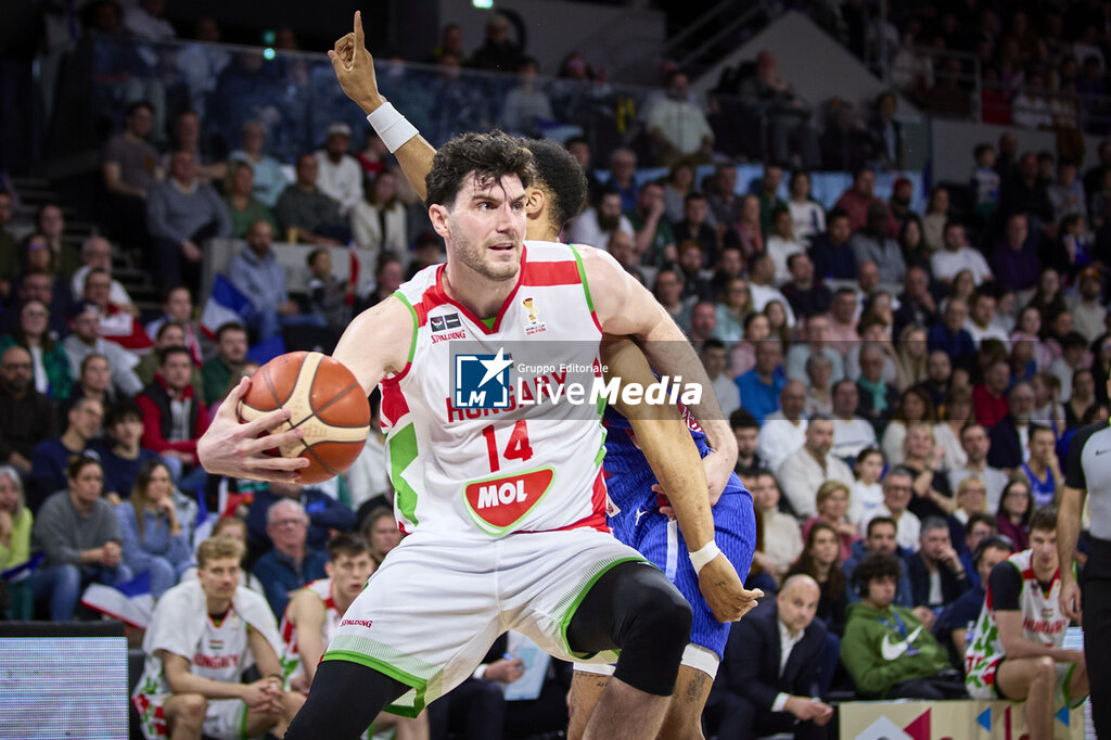 WORLD CUP 2027 - QUALIFIERS - FRANCE vs HUNGARY - INTERNATIONALS - BASKETBALL