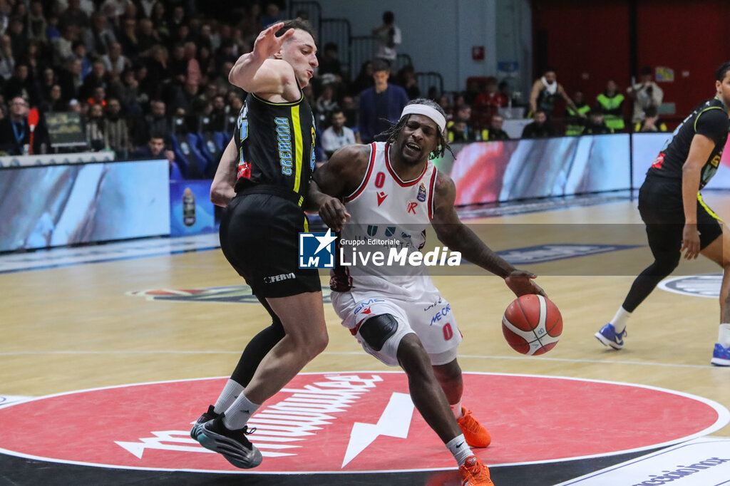 Vanoli Basket Cremona vs Una Hotels Reggio Emilia - ITALIAN SERIE A - BASKETBALL