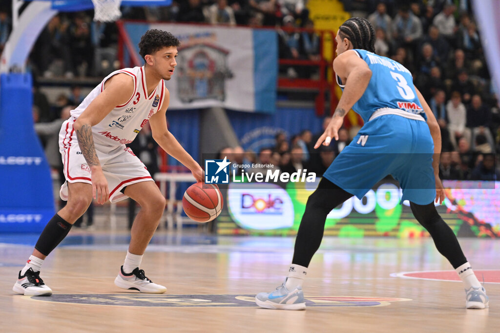 Napoli Basketball vs EA7 Emporio Armani Milano - ITALIAN SERIE A - BASKETBALL