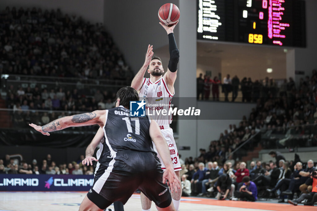 Bertram Derthona Tortona vs EA7 Emporio Armani Milano - ITALIAN SERIE A - BASKETBALL