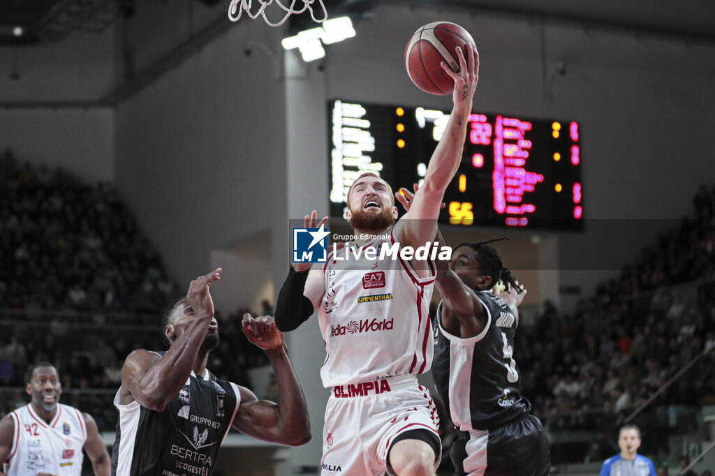 Bertram Derthona Tortona vs EA7 Emporio Armani Milano - ITALIAN SERIE A - BASKETBALL