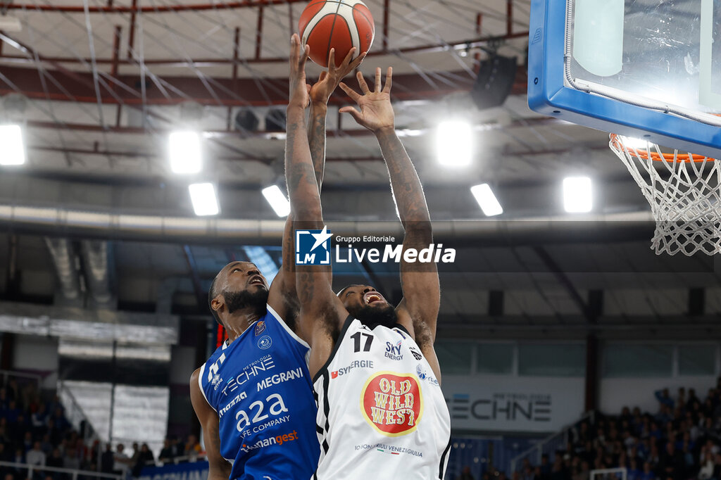 Germani Brescia vs APU Old Wild West Udine - ITALIAN SERIE A - BASKETBALL