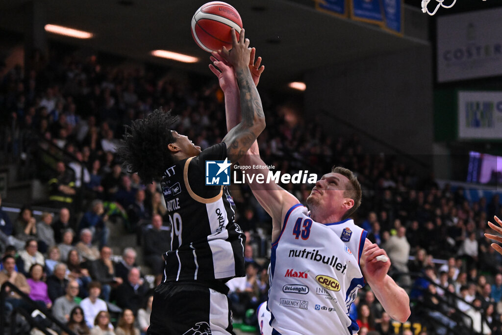 Nutribullet Treviso Basket vs Dolomiti Energia Trentino - ITALIAN SERIE A - BASKETBALL