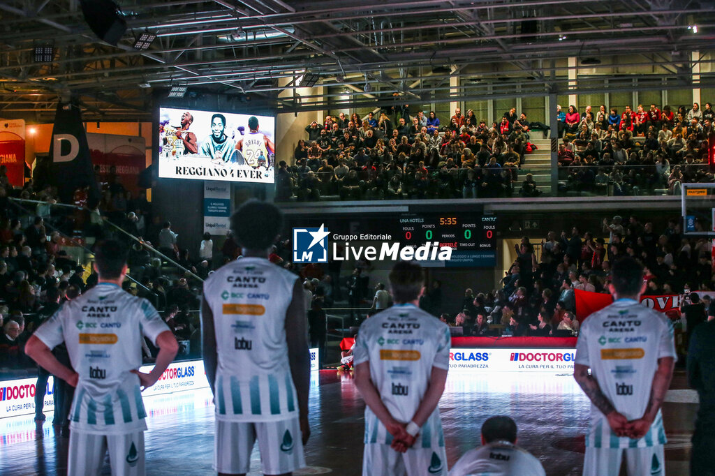 Una Hotels Reggio Emilia vs Acqua S.Bernardo Cantù - ITALIAN SERIE A - BASKETBALL