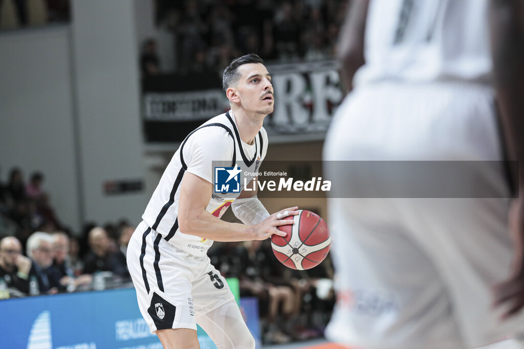 Bertram Derthona Tortona vs APU Old Wild West Udine - ITALIAN SERIE A - BASKETBALL