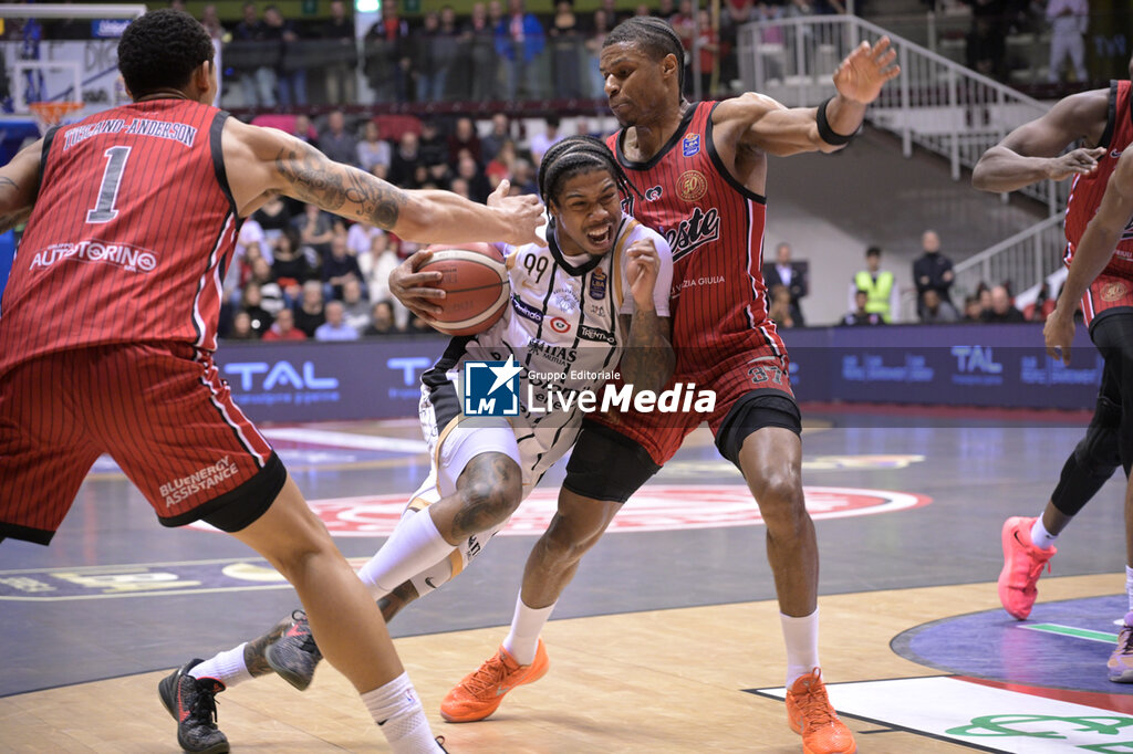 Pallacanestro Trieste vs Dolomiti Energia Trentino - ITALIAN SERIE A - BASKETBALL