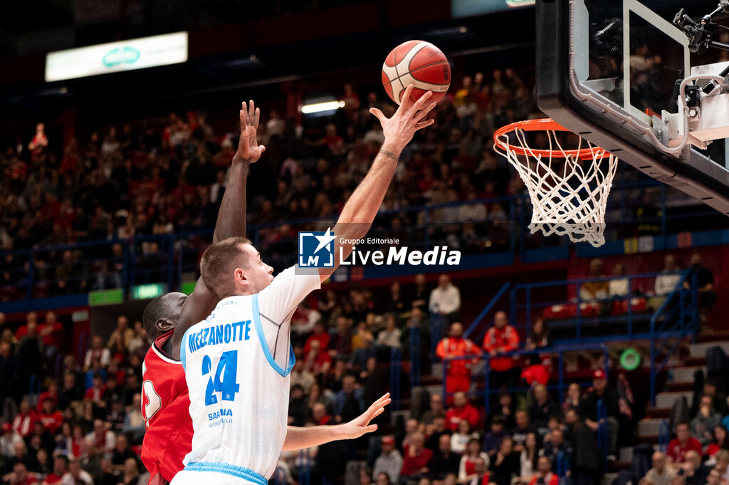 EA7 Emporio Armani Milano vs Banco di Sardegna Sassari - ITALIAN SERIE A - BASKETBALL