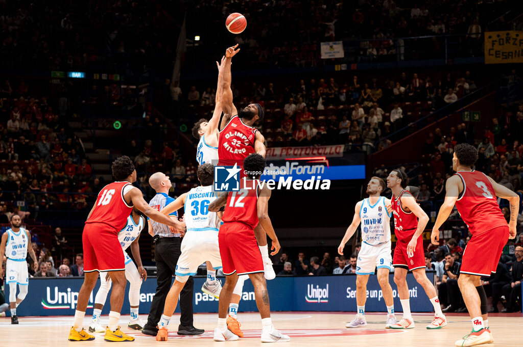 EA7 Emporio Armani Milano vs Banco di Sardegna Sassari - ITALIAN SERIE A - BASKETBALL