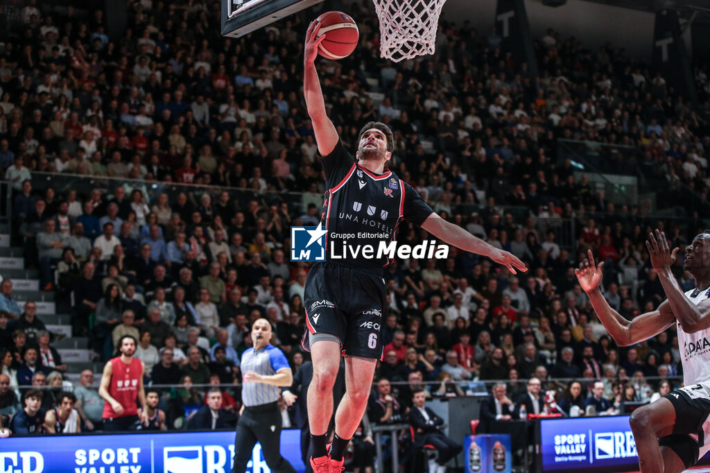 Una Hotels Reggio Emilia vs Virtus Olidata Bologna - ITALIAN SERIE A - BASKETBALL