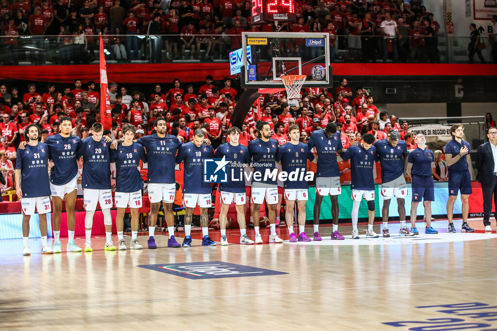 Playoff - UNA Hotels Reggio Emilia vs EA7 Emporio Armani Milano - ITALIAN SERIE A - BASKETBALL