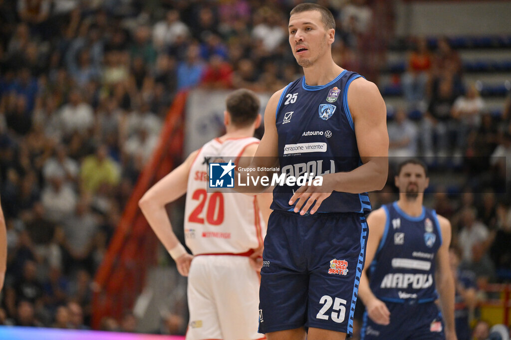 Napoli Basketball vs Una Hotels Reggio Emilia - ITALIAN SERIE A - BASKETBALL