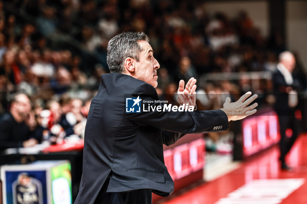 Una Hotels Reggio Emilia vs Bertram Derthona Tortona - ITALIAN SERIE A - BASKETBALL