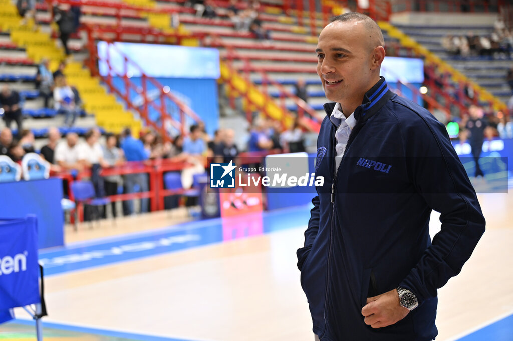 Napoli Basketball vs Armani Olimpia Milano - ITALIAN SERIE A - BASKETBALL